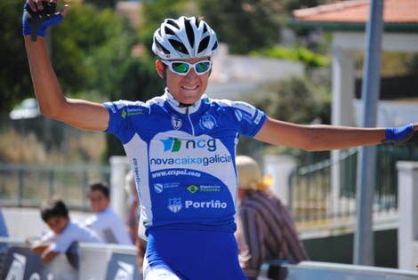 Sul Informação - Volta a Portugal de Juniores: Javier García vence isolado no Sabugal