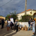 Sul Informação - Comida Esquecida levou comensais à horta do Senhor Álvaro para colher e cozinhar