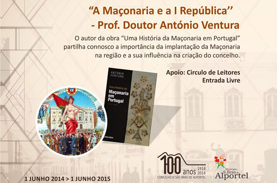 Sul Informação - «A Maçonaria e a I República» é tema de conferência em São Brás de Alportel