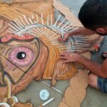 Sul Informação - Artistas mostraram a sua arte e falaram sobre conservação dos oceanos na Culatra