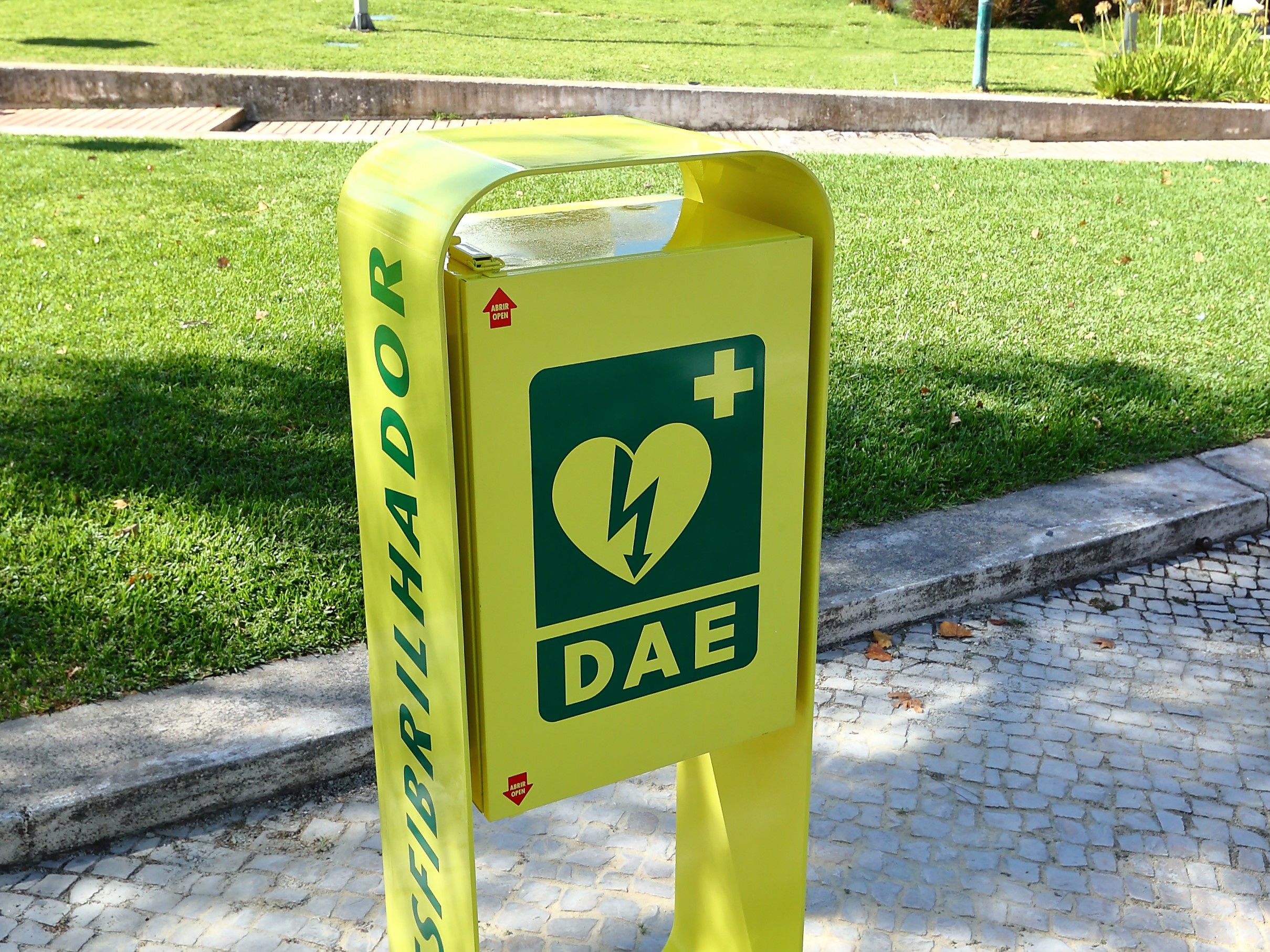 Sul Informação - Jovem irlandês salvo na Oura por desfibrilhador automático externo