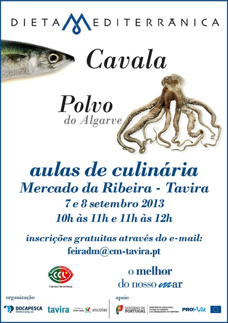 Sul Informação - Aprenda a cozinhar polvo com aulas gratuitas durante a Feira da Dieta Mediterrânica