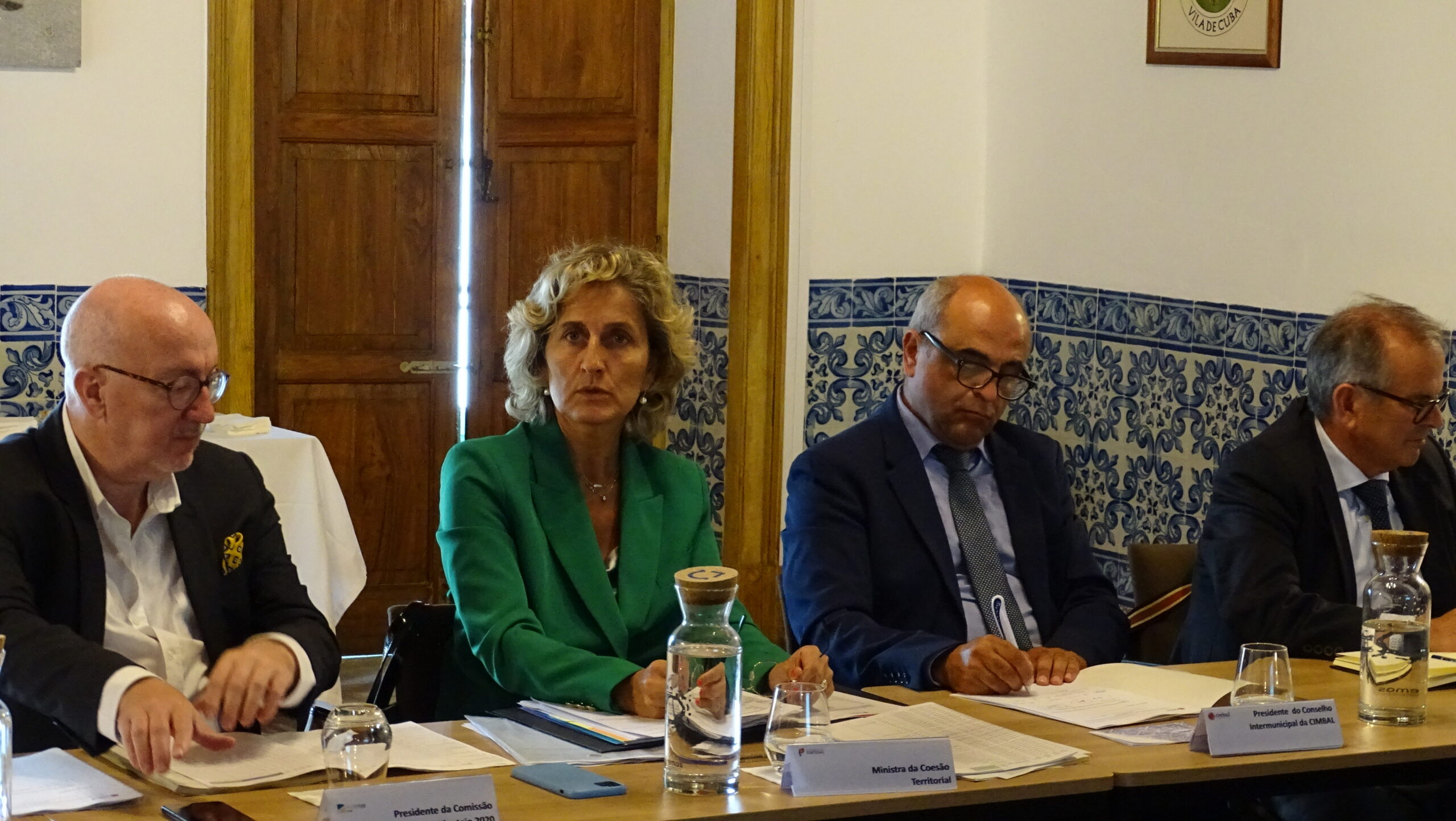 Sul Informação - Autarcas do Baixo Alentejo reúnem-se com Ministra da Coesão Territorial