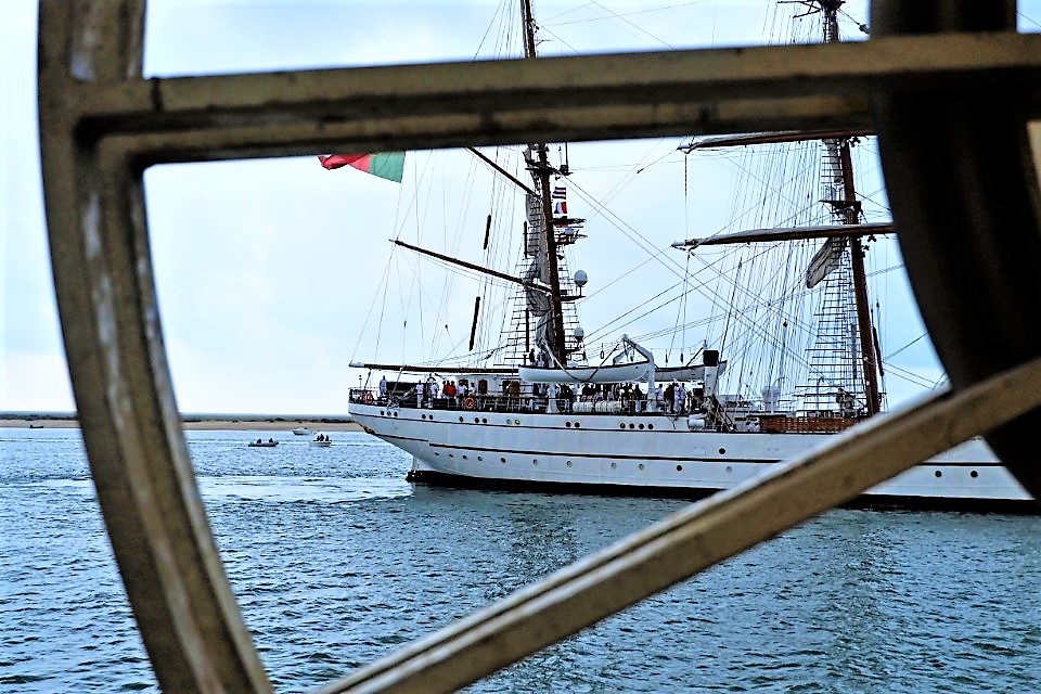 Sul Informação - Navio-Escola Sagres chegou a Faro com Boa Esperança