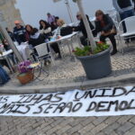 Sul Informação - Habitantes da Culatra protestam contra demolições junto à Câmara de Faro (com fotos)