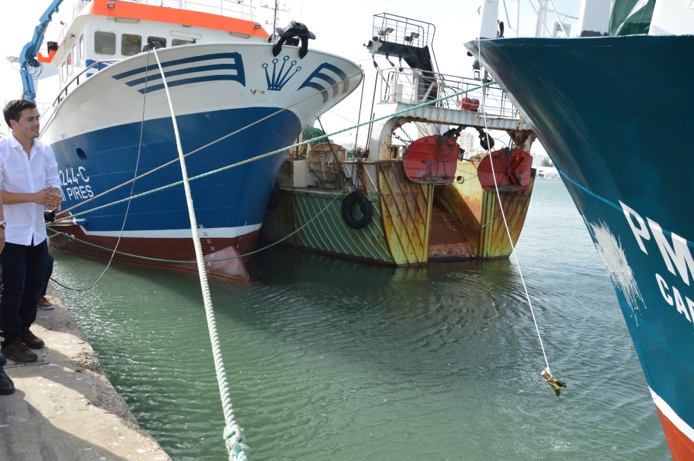 Sul Informação - «Carolina Teixeira» é o novo navio palangreiro lançado ao mar no Algarve para pescar no Atlântico Norte