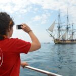 Sul Informação - Fragata francesa L’Hermione já atracou no porto de Portimão à espera dos visitantes [fotogaleria]