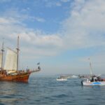 Sul Informação - Fragata francesa L’Hermione já atracou no porto de Portimão à espera dos visitantes [fotogaleria]