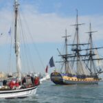 Sul Informação - Fragata francesa L’Hermione já atracou no porto de Portimão à espera dos visitantes [fotogaleria]
