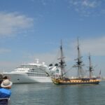 Sul Informação - Fragata francesa L’Hermione já atracou no porto de Portimão à espera dos visitantes [fotogaleria]