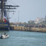 Sul Informação - Fragata francesa L’Hermione já atracou no porto de Portimão à espera dos visitantes [fotogaleria]