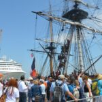 Sul Informação - Fragata francesa L’Hermione já atracou no porto de Portimão à espera dos visitantes [fotogaleria]