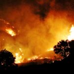 Sul Informação - Pessoas retiradas de casa por precaução no incêndio de Monchique (com fotos)