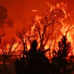 Sul Informação - Pessoas retiradas de casa por precaução no incêndio de Monchique (com fotos)