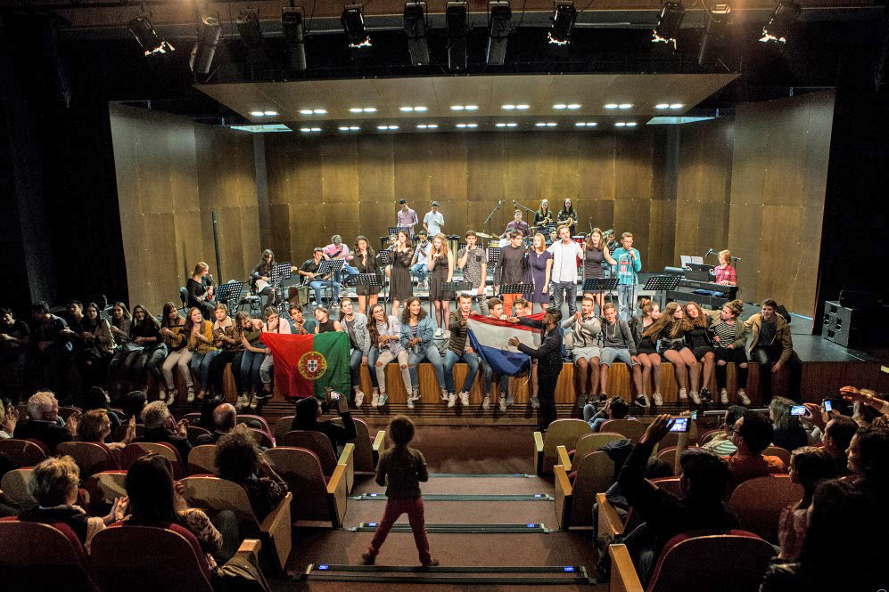 Sul Informação - Delegação Alemã em intercâmbio escolar foi recebida na Câmara de Lagoa