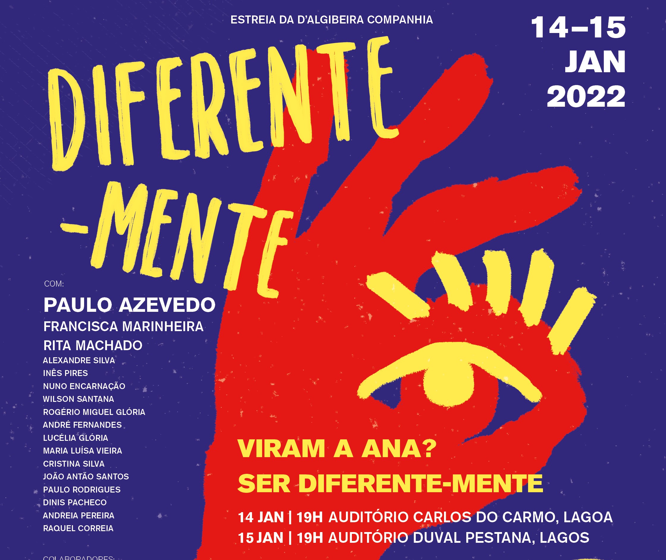 Sul Informação - Diferente-Mente, um espetáculo em Lagos e Lagoa dedicado a artistas com deficiência