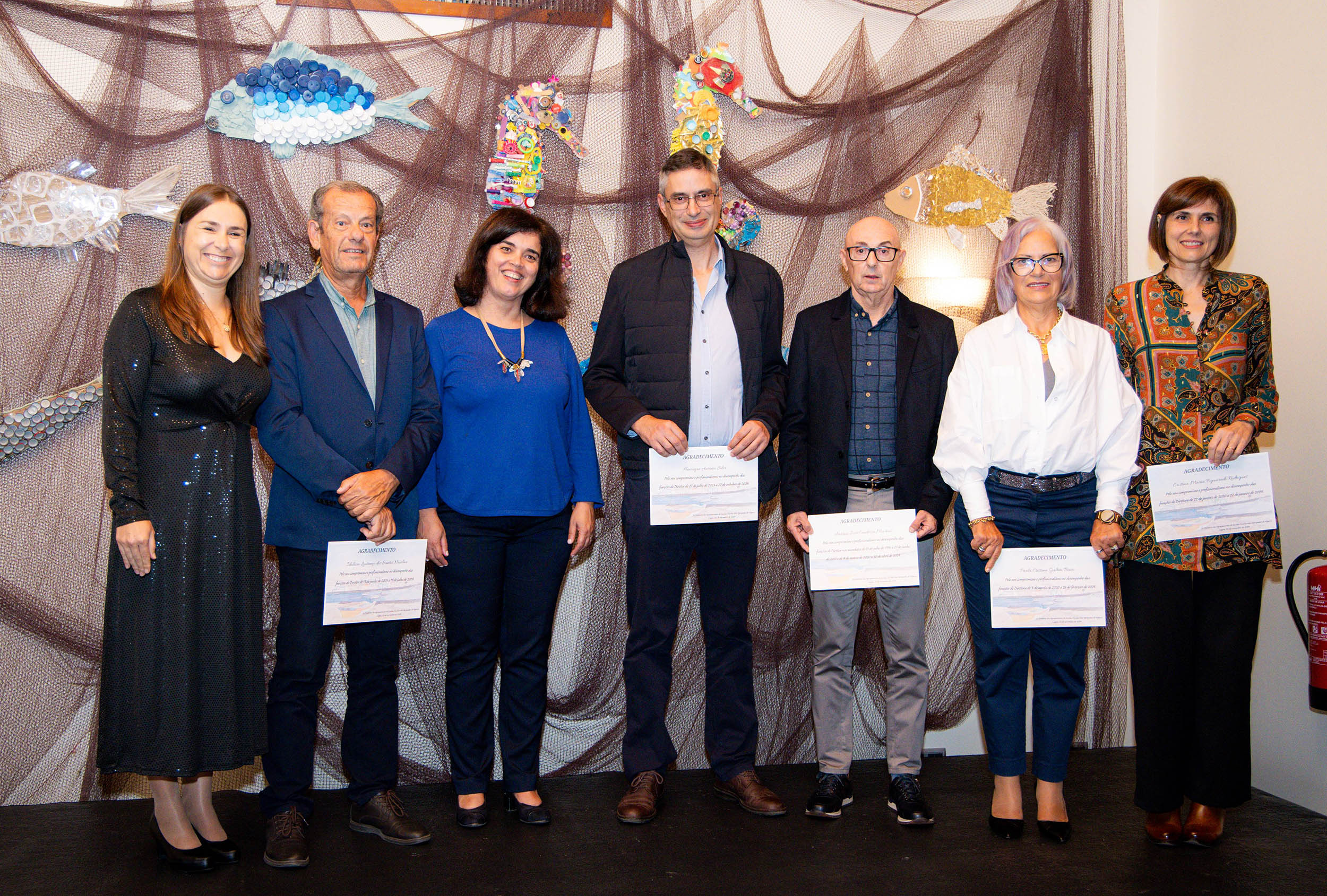 Sul Informação - Cinco ex-diretores de Agrupamentos de Escolas do Algarve foram homenageados em Lagoa