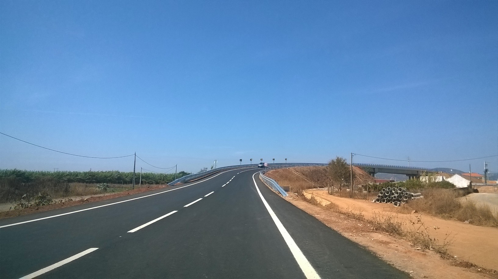 Sul Informação - Fotogaleria: Estrada entre as rotundas de Olhão e da Conceição de Faro foi reaberta