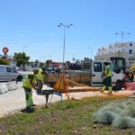 Sul Informação - Obras na rotunda de Lagoa recomeçaram, mas… (com fotos)