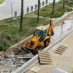 Sul Informação - Temporal arrasa bar Nosolo Aqua  e causa muitos estragos na Praia da Rocha [com fotos]