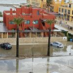 Sul Informação - Temporal arrasa bar Nosolo Aqua  e causa muitos estragos na Praia da Rocha [com fotos]