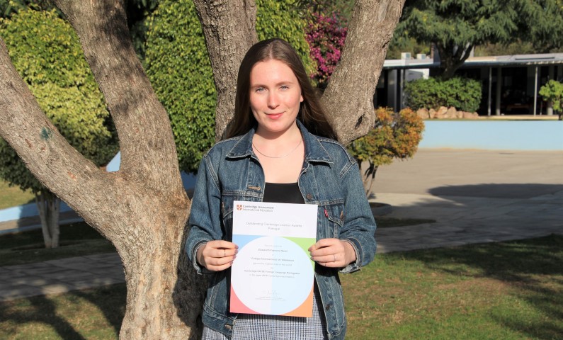Sul Informação - Aluna do Colégio Internacional de Vilamoura foi a melhor do mundo em exame de Cambridge