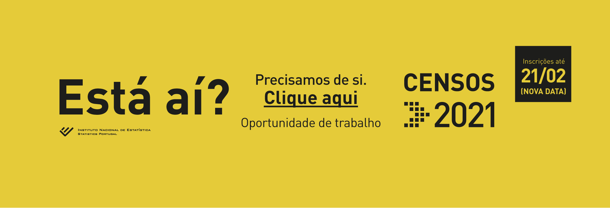Sul Informação - Há 700 vagas de emprego para realizar os Censos 2021 no Algarve