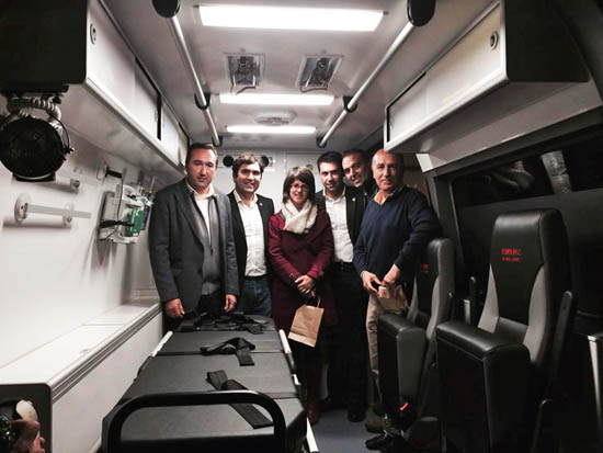 Sul Informação - Bombeiros Voluntários de São Brás recebem ambulância como prenda especial de Natal
