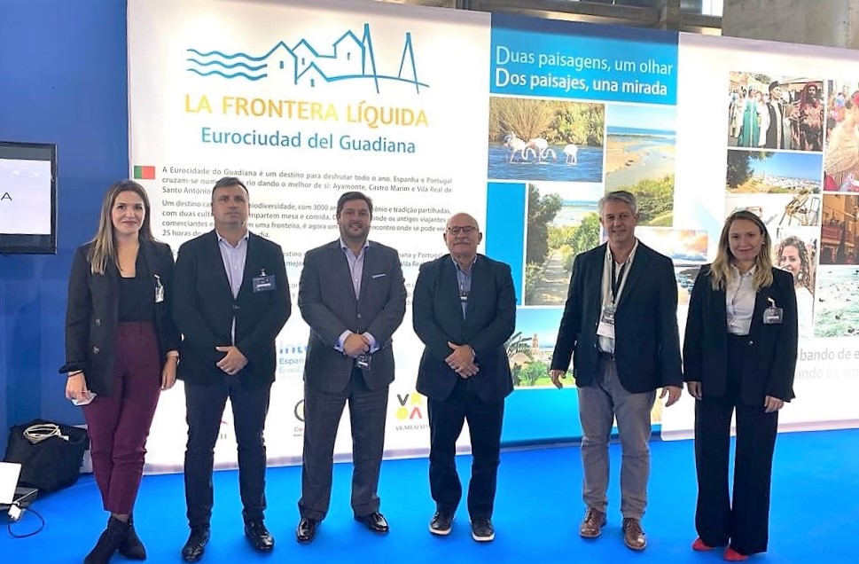 Sul Informação - Nova imagem da Eurocidade do Guadiana apresentada em Badajoz é uma “Fronteira Líquida”
