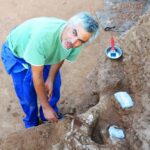 Sul Informação - Arqueólogos investigam estuques do milenar Palácio das Varandas do Castelo de Silves