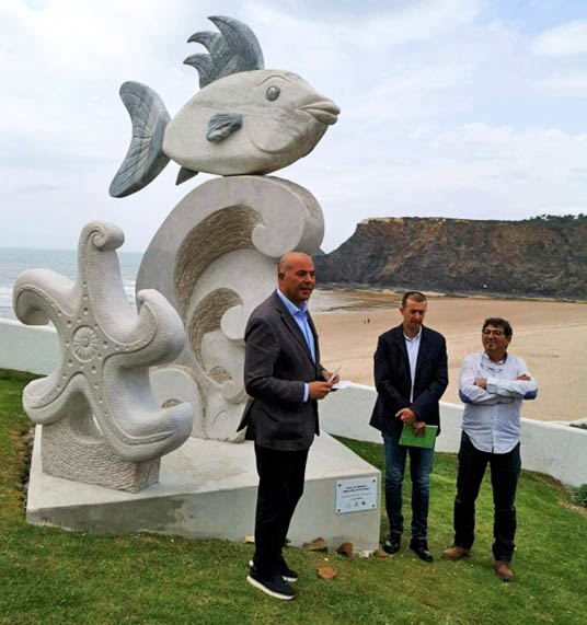 Sul Informação - Praia de Odeceixe inaugura escultura que assinala galardão das 7 Maravilhas