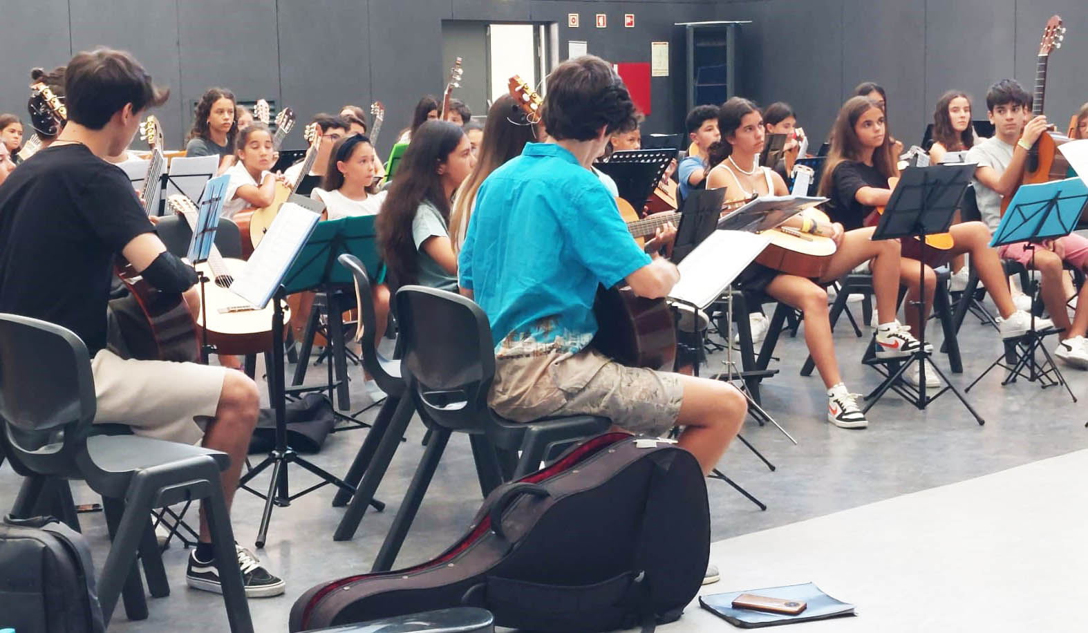Sul Informação - Master Class de guitarra e concerto fecham estágio do Projeto Jovens Músicos do Algarve