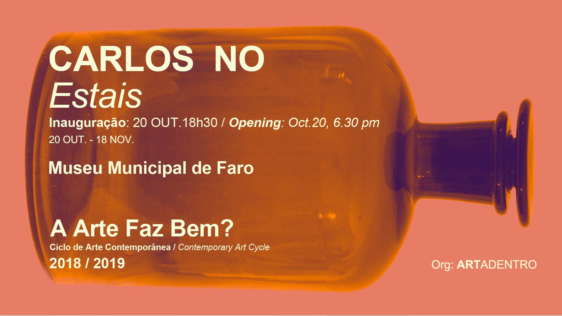 Sul Informação - Escultura de Carlos No lança ciclo de exposições do Museu de Faro e da Artadentro