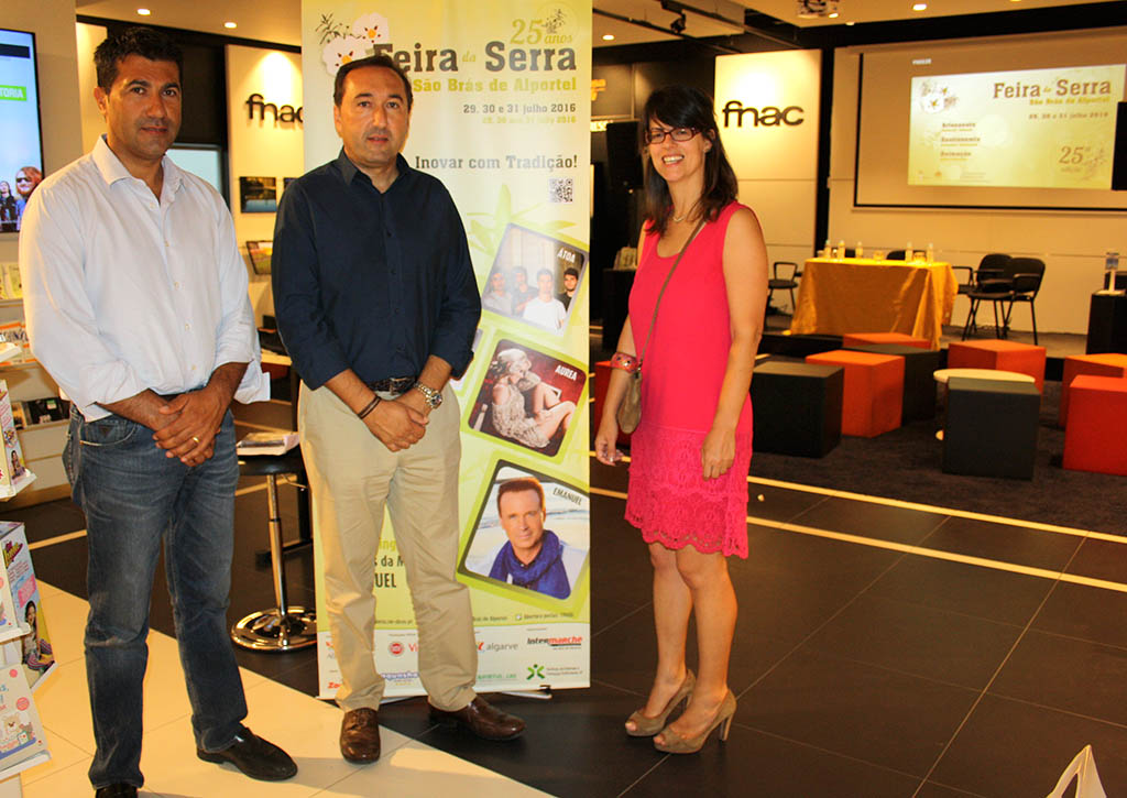 Executivo Camarário de São Brás na apresentação da Feira da Serra 2016