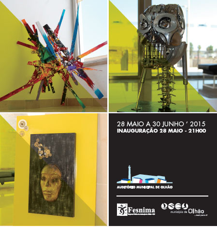 Sul Informação - Jovens artistas plásticos olhanenses expõem trabalhos no Auditório de Olhão