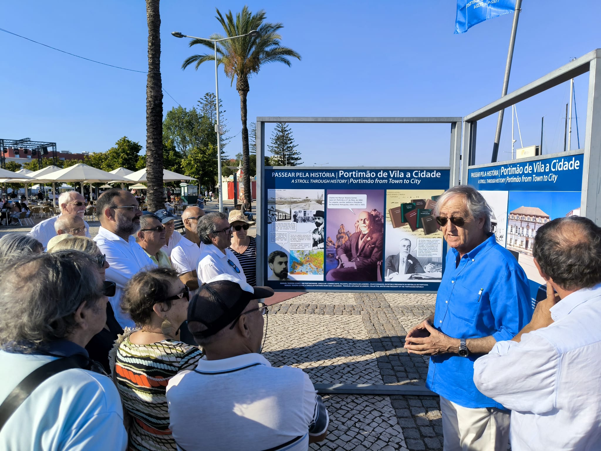 Sul Informação - Exposição ao ar livre convida a conhecer viagem de “Portimão de Vila a Cidade”