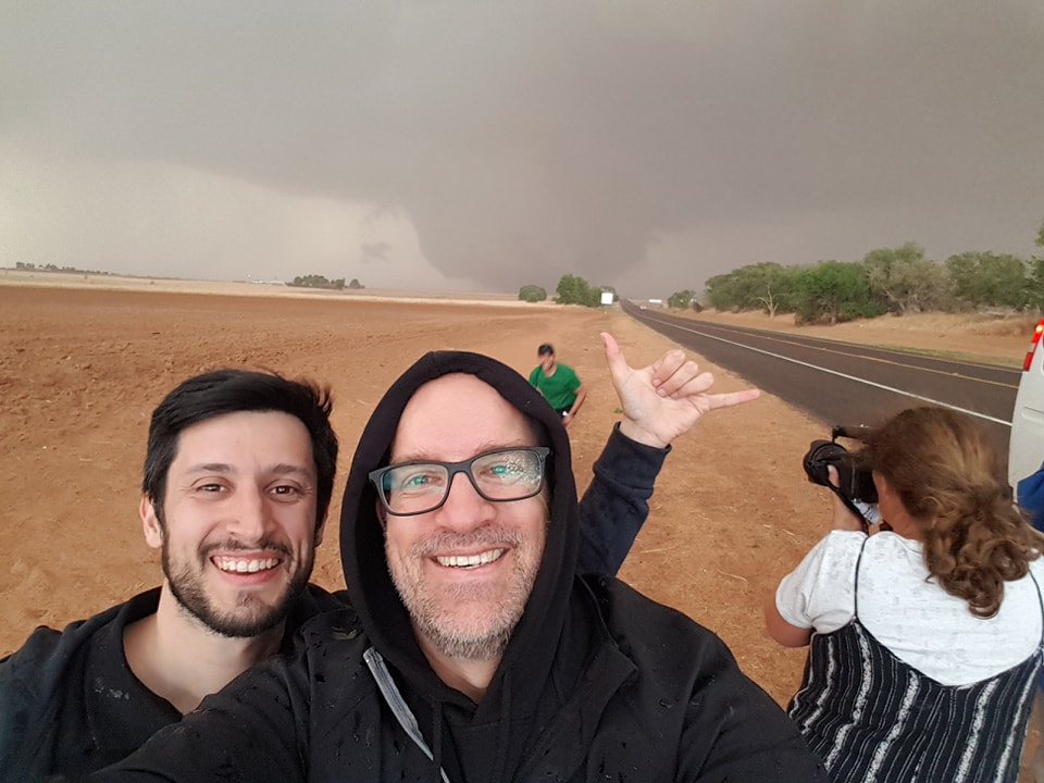Sul Informação - Equipa ExtremAtmosfera do algarvio Bruno Gonçalves “caçou” um tornado nos EUA