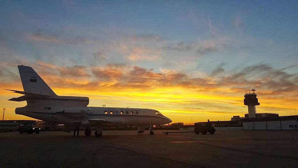Sul Informação - Falcon 50 da Força Aérea transportou órgãos na noite de fim de ano