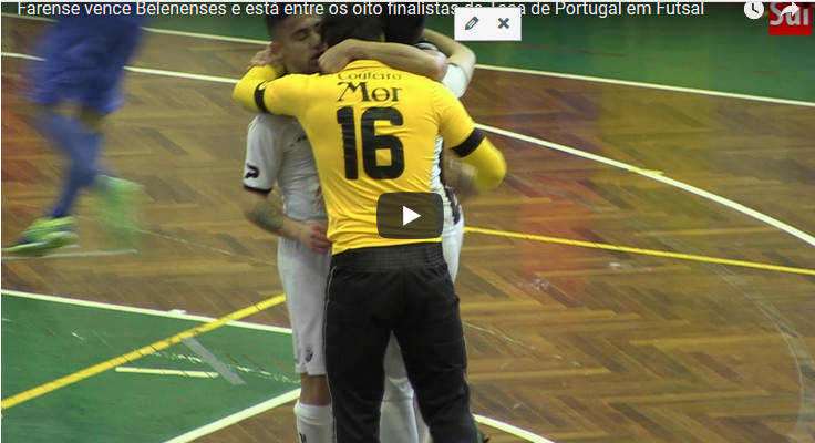 Sul Informação - Farense vence Belenenses e está entre os oito finalistas da Taça de Portugal em Futsal
