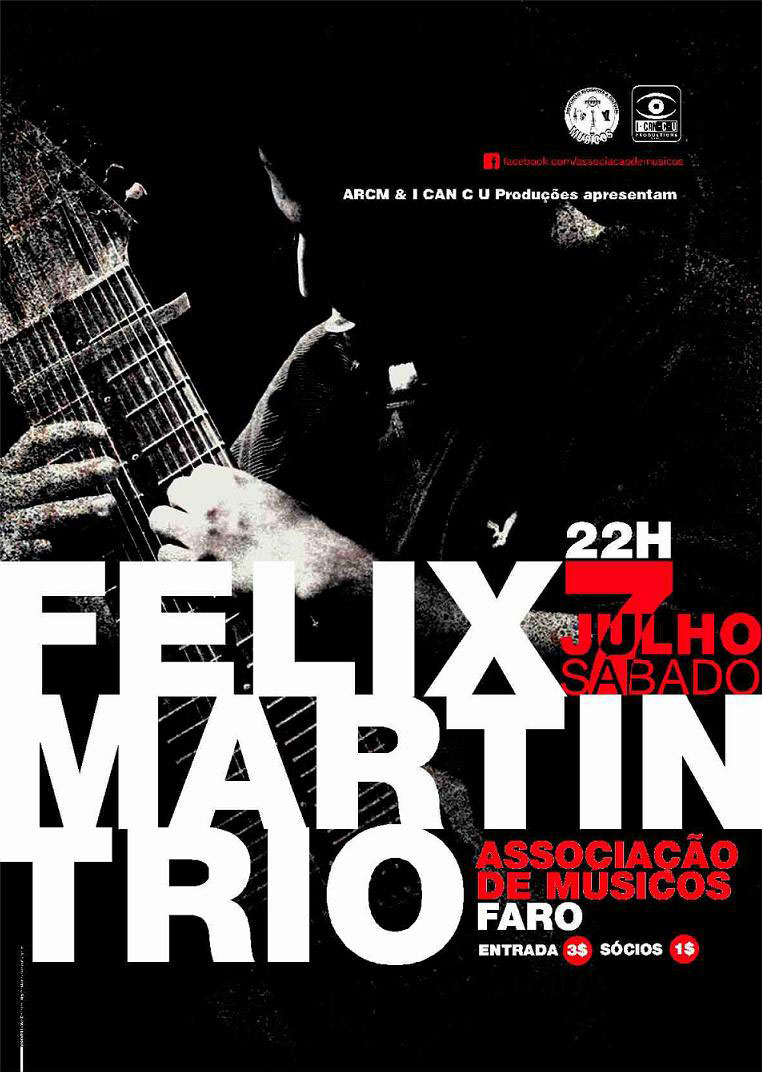 Sul Informação - Associação de Músicos traz Felix Martin Trio a Faro no sábado