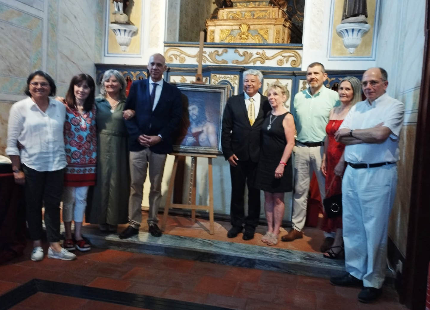 Sul Informação - Núcleo de Arte Sacra do Museu de Ferreira do Alentejo recebe doação do embaixador da Bélgica