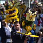Sul Informação - Fotogaleria: São Brás de Alportel voltou a sair à rua com Tochas Floridas e gritos de aleluia