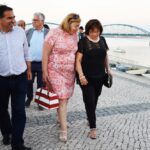 Sul Informação - A Ministra do Mar até aprendeu a assar sardinhas em Portimão (com fotos)