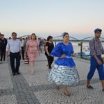 Sul Informação - A Ministra do Mar até aprendeu a assar sardinhas em Portimão (com fotos)