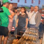 Sul Informação - A Ministra do Mar até aprendeu a assar sardinhas em Portimão (com fotos)