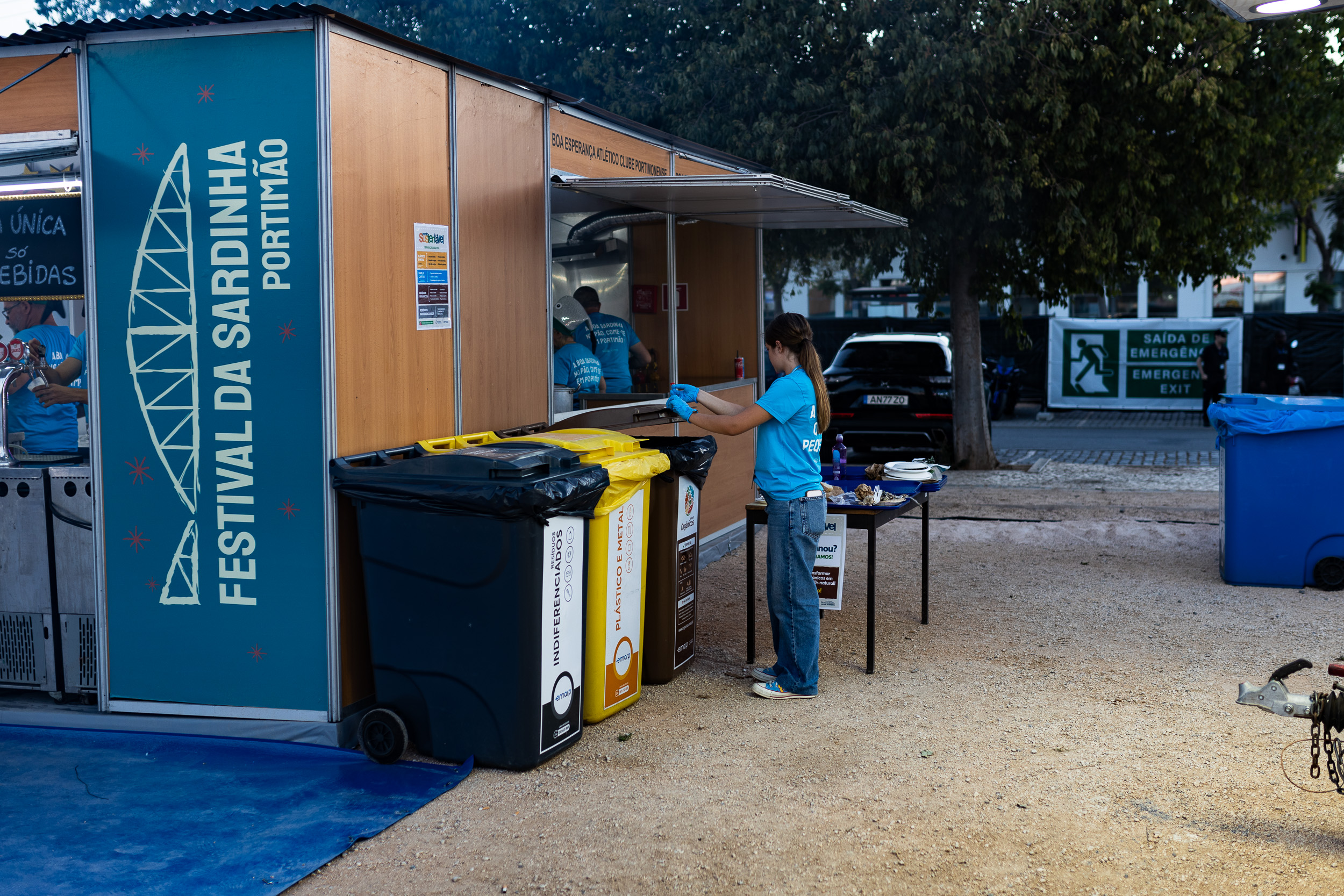 Sul Informação - EMARP envia para valorização 5650 quilos de resíduos recolhidos no Festival da Sardinha