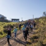 Sul Informação - Amendoeiras em flor enchem Alta Mora de gente com muita vontade de caminhar
