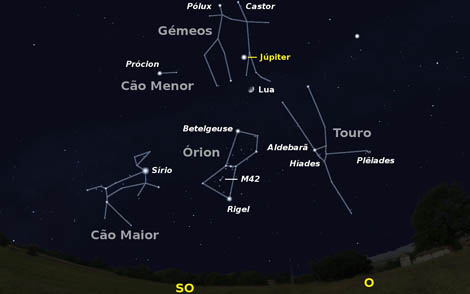 Sul Informação - O céu de março, o mês em que começa a primavera