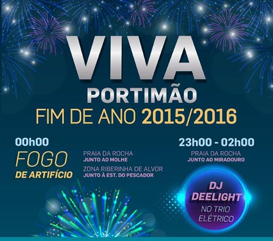 Sul Informação - Praia da Rocha passa o ano com fogo de artifício e trio elétrico com Dj