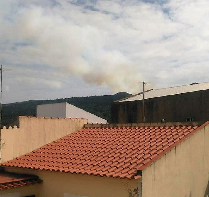 Fogo visto de Monchique